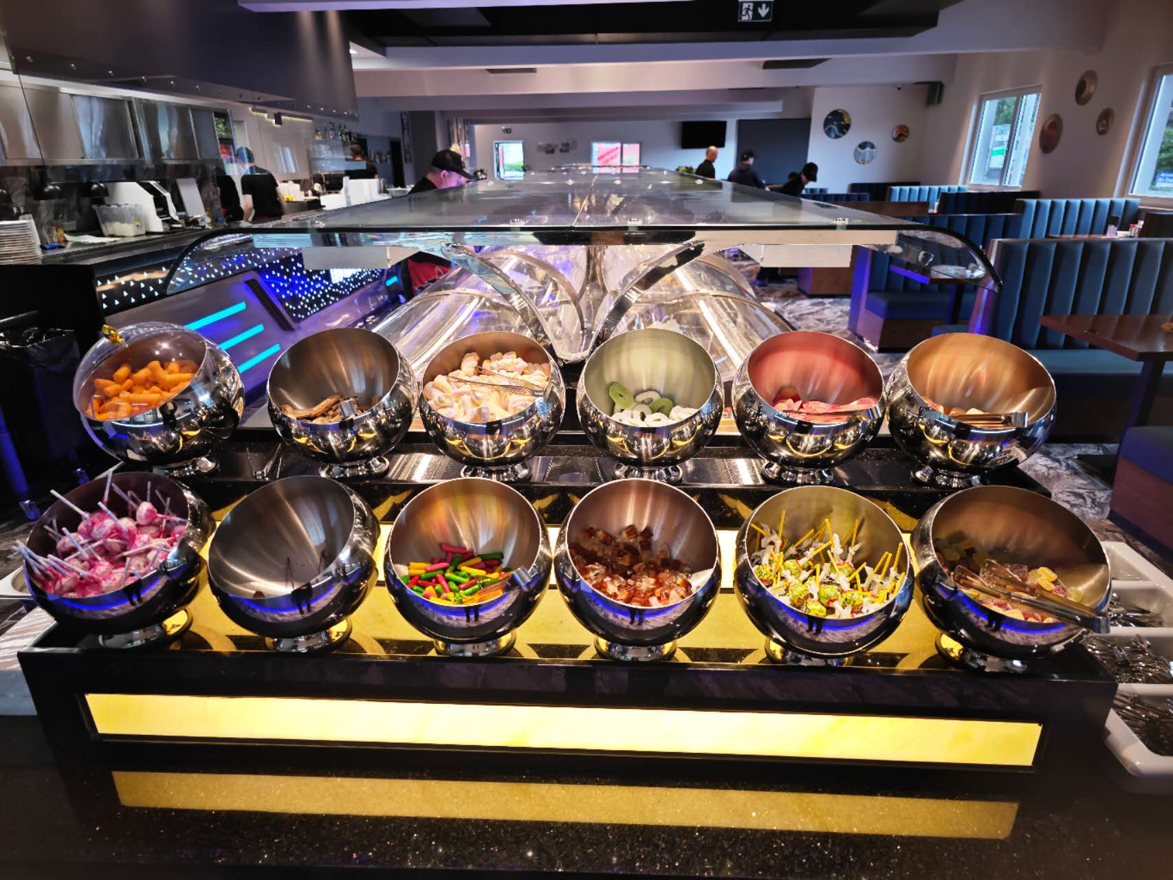 Dessert selection